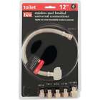 496-911 B&k 3/8 In. C Nut X 7/8 Bc 12 L Universal Kit Toilet Connector