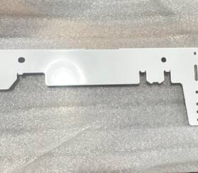 11030660 B/s/h/ B/s/h Retaining Plate For Dishwasher Plastic White Replacement Part