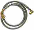 B6w72k Fluidmaster Stainless Steel Dishwasher Supply Line 72 3 8 Comp Fittings Full Kit 039961371386