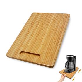 Ss-0066-01 Bayting Bamboo Appliance Sliders For Kitchen Appliances Sliding Tray With Silent Rub