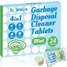 Tablets-24 Bellaluce Blmc0005 Garbage Disposal Cleaner Deodorizer Pack Deep Cleaning Disposer De