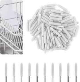 33dbpeqx Bewudy 582383 2 100 Pcs Dishwasher Rack Caps Universal Tine Prong Repair End White