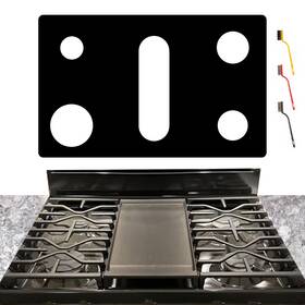 Jgbs86epes Bezoku 680491318206 Stove Cover For Ge General 30 Inch Gas Range Model Jgbs86spss Upg