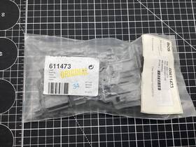 00611473 Bosch #00611473 Genuine Dishwasher Tine Row Pivot Clip Set Of 4