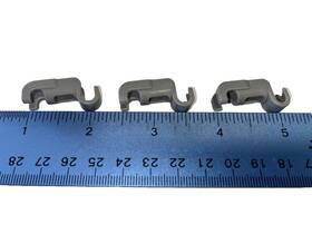 00611981 Bosch Dishwasher Lower Rack Tine Clip Holders Used P/n - Set Of 3 Clips