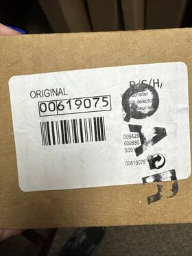 00615025 Bosch Oem Switch Selector