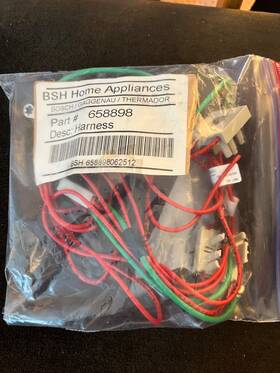 00658898 Bosch Dishwasher Cable Harness