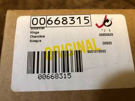 00668315 Bosch Boch # Dishwasher Hinge Plate