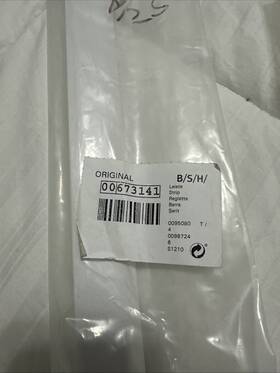00673141 Bosch Refrigerator Part New In Sealed Bag-oem