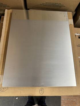 00689996 Bosch Dishwasher Stainless Steel Outer Door Panel Oem