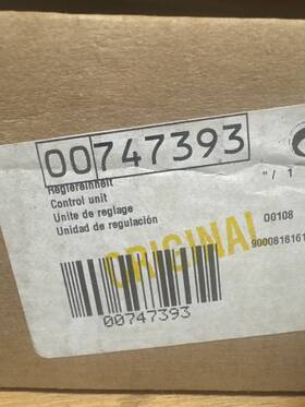 00747393 Bosch Genuine Oem Dishwasher Electronic Control Board