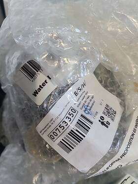 00753350 Bosch Oem Dishwasher Altern.water Distributor