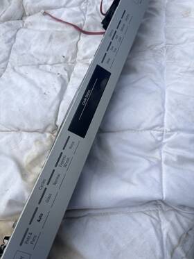 00772440 Bosch Dishwasher Control Panel Part #