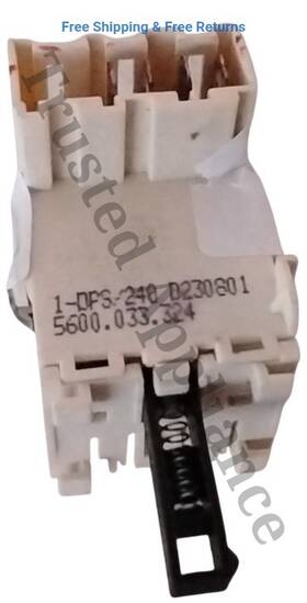 5600.033.324 Bosch 1-dps-248 Thermador Dishwasher Power Switch Part #