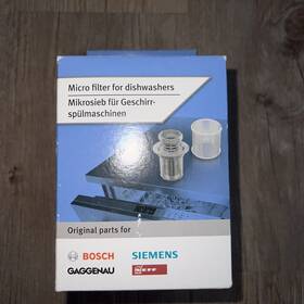 10002494 Bosch Oem Dishwasher Micro Filter Original Part Germany New In Box