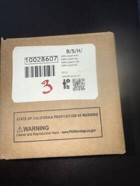 10028607 Bosch Smm Programmed-new In Sealed Box-oem