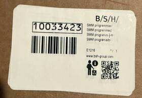 10033423 Bosch Smm Programmed Module Oem New