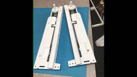 11032683 Bosch 11032684 Oem Thermador Refrigerator Freezer Guide Rails L R