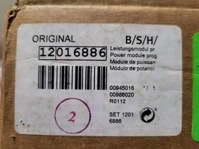 12016886 Bosch Dishwasher Main Board