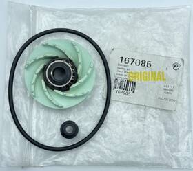 167085 Bosch Dishwasher Pump/motor Impeller Kit #167085 Open Box Never Used Oem