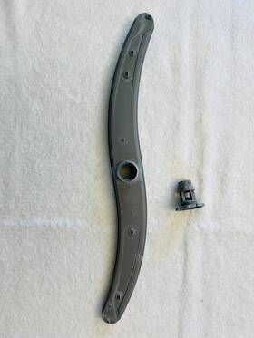 5600037102 Bosch 710187770 Dishwasher Wash Spray Arm And Nut Upper Rack Oem