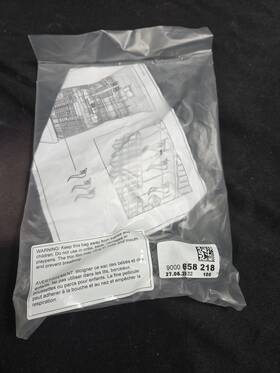9000658218 Bosch 1 Silencepro 44 Upper Dishrack Dishwasher Rack Clip