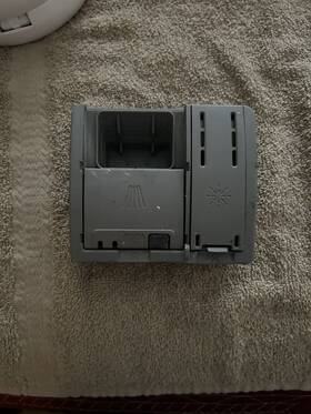 9000980494 Bosch Dishwasher Detergent Dispenser Gray 10081836c 10081836 Used
