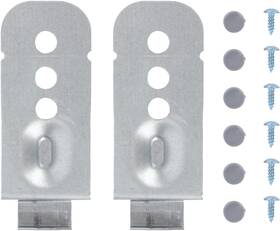 F10553-54 Branded 2-pack Stainless Steel Dishwasher Installation Bracket Set For Samsung Models