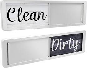 Bwwbv2bb Brothers Bench Dishwasher Magnet Clean Dirty Sign Strong Large Wood Black And White