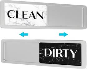 Sdmv2bb Brothers Bench Dishwasher Magnet Clean Dirty Sign Large Granite Black And White