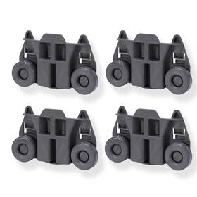Iy015 Bubosper Ken-more Elite Dishwasher Wheels Lower Rack Replacement Parts Bottom