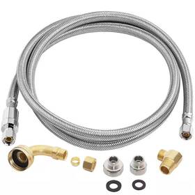 Burst Protect 313104278252 3/8 Inch Comp X 72 Universal Burstprotect Dishwasher Connector