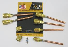 Cd8403 C&d Valve Cd8403/6 Copper Tube Access 3/16 Package Of 6
