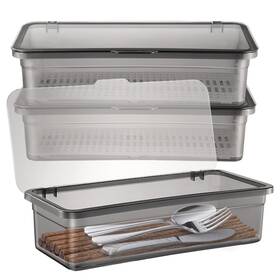 2741j18qpbfff8hn20gkqmc Cabilock 3 Pcs Cutlery Storage Box Kitchen Container Holder Camping Tr