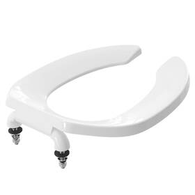 Hs-1047-1 Ccbello Commercial Heavy Duty Open Front Toilet Seat Without Cover Thickened Materia