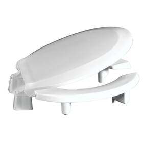 3l460sts-001 Centoco 3 Inch Raised Toilet Seat For Seniors Round Open Front With Cover