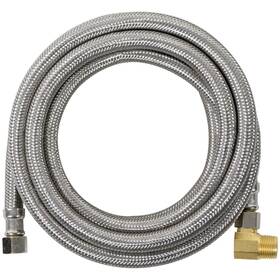 Certified Appliance Accessories 086844288903 Dishwasher Hose With 90 Degree Mip Elbow Water Supply Line 10 Feet Pvc Cor