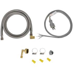 Certified Appliance Accessories 086844770910 Dishwasher Installation Kit With H