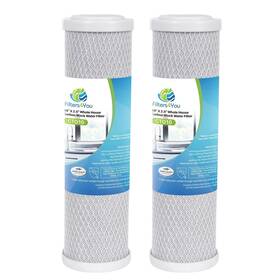 Wcbcs975 Cfs 045399089724 2 Pack Carbon Block Water Filter Cartridges Compatible With