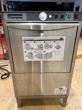 Ul-130 Champion Low Temperature Undercounter Dishwasher - 115v