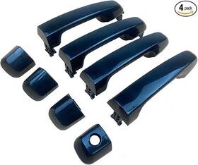 Cheriezing Dhd049 New Black Exterior Door Handle Compatible With 2010-2020 4runner Gx460 Replac