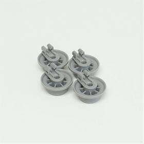 10004364cm-4 Choice Manufactured Parts Pack Of 4 10004364 For Bosch Dishwasher Lower Rack Rollers With Axles