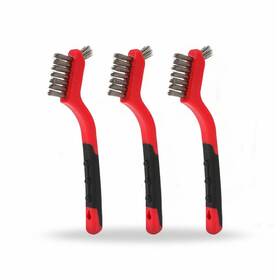 Chung Thai Brush 928250643799 7 Inch Mini Wire Set 3pack Scratch Stainless Steel Bristle