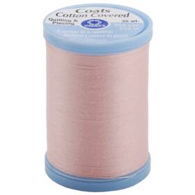 S925-1180 Coats & Clark Cotton Covered Quilting And Piecing Thread 250yd-light Pink -