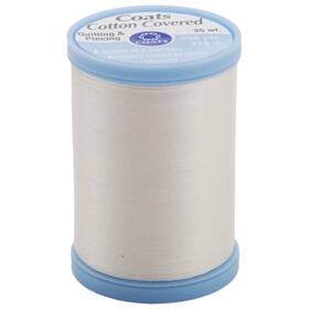 250yd-winter Coats & Clark S925-150 Cotton Covered Quilting And Piecing Thread White