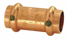 Copper Coupling With Stop Press X Connexion Type 2.5cm Tube Size