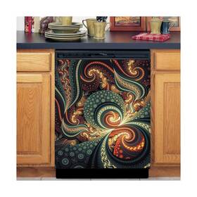 Cowfeel 295319136372 Mandala Dishwasher Magentic Cover Beautiful Kitchen Decoration Bohemian Self