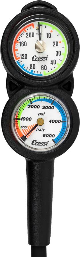 Kc768203 Cressi Rugged Analogic Console Pressure Gauges Imperial Mini Spg