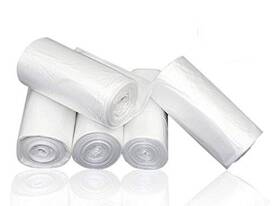 Cy3lf 769700148091 2 Gallon Light Duty Wastebasket Trash Bags Clear 250 Counts/ 5 Rolls