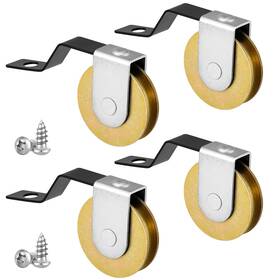 Bz016301 Czlotyh 4 Pack 1 Inch Steel Sliding Screen Door Rollers Tension Spring Fi